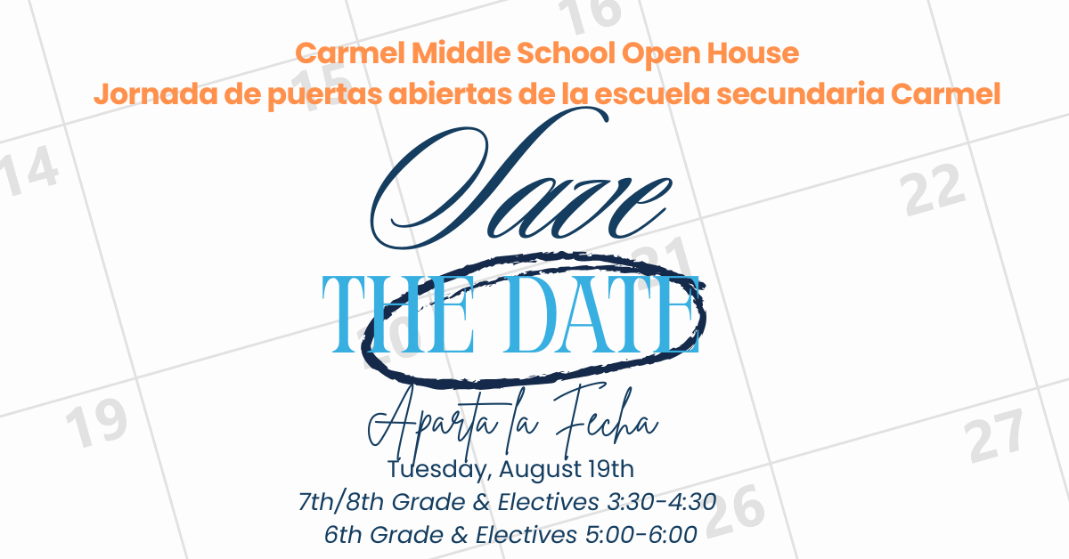  Open House Dates
